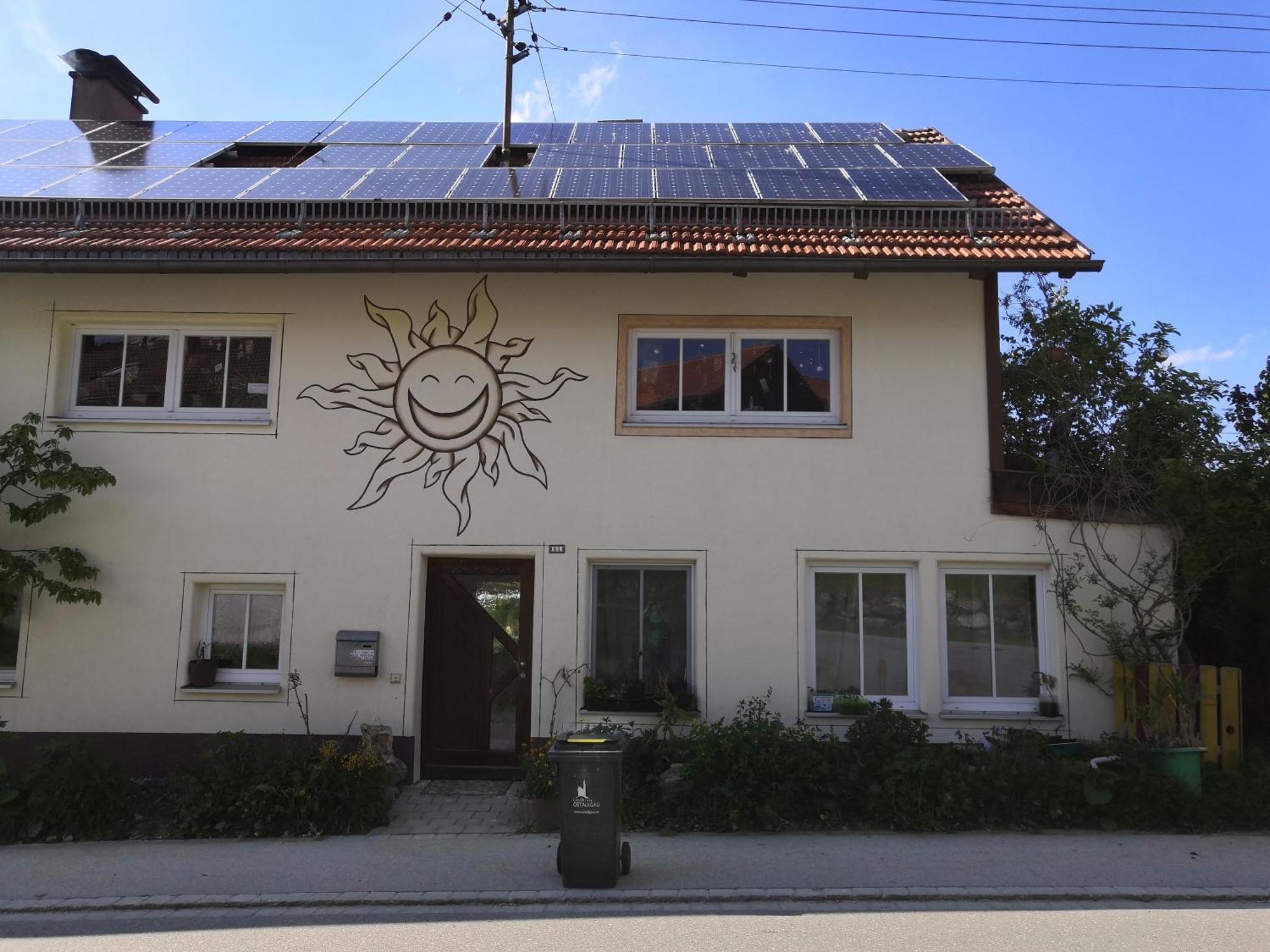 Ferienwohnung Sonnenhaus Bidingen Exterior foto